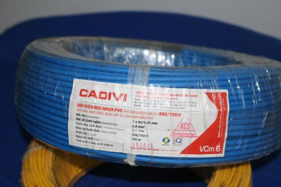 dây điện cadivi 6.0